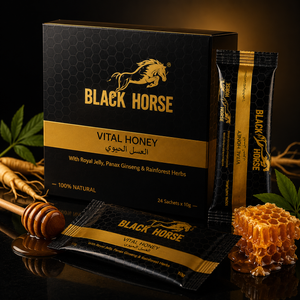 Black Horse Vital Honey -24 sticks de 10g