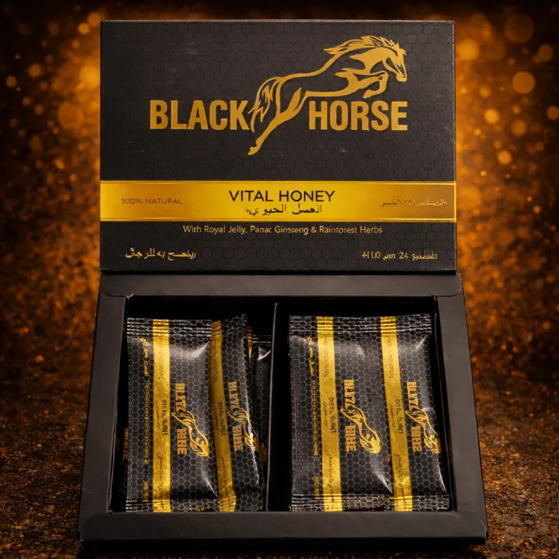 Black Horse Vital Honey -24 sticks de 10g